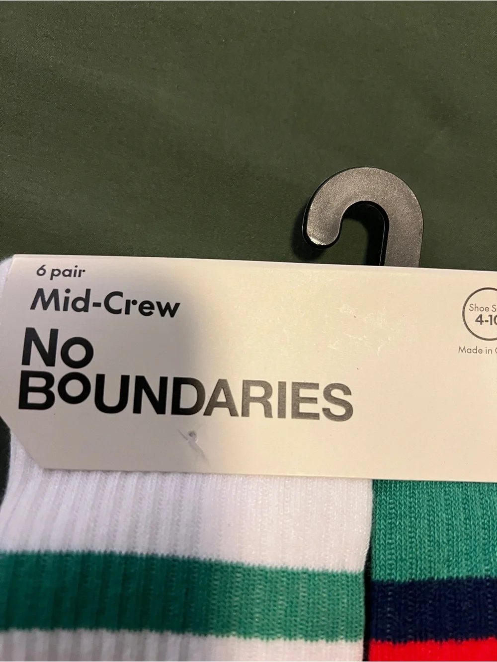 Women’s Mid-Crew Socks - 6 Pairs